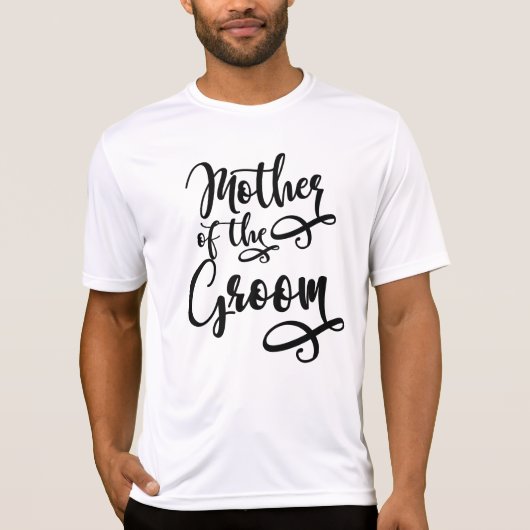 T-shirt Mère du marié (Devant)