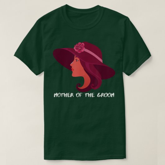 T-shirt Mère du marié 1867 (Design devant)