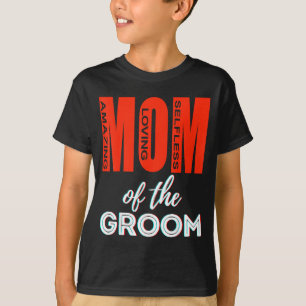 T-shirt Mère du marié Fête de mariage amusante et drôle po