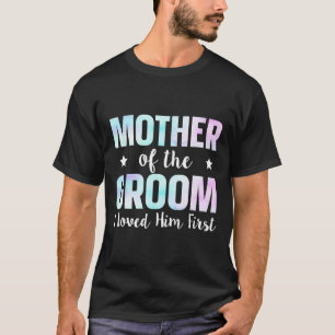 T-shirt Mère du marié Je l'ai aimé en premier 9 