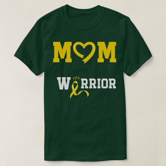 T-shirt mère d'un guerrier (Design devant)