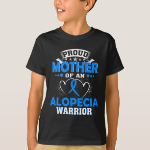T-shirt Mère D'Un Guerrier D'Alopécie
