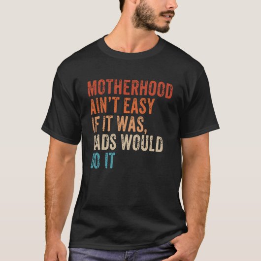 T-shirt Mère en douceur Momlife Sarcastique Mère s (Devant)