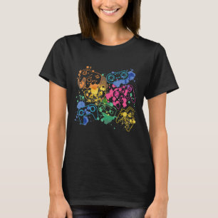 T-shirt Mère Enfants Épouse de coeur Maman Enfant Ecg Mère