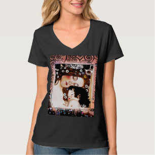 T-shirt Mère et enfant par le collage de Gustav Klimt
