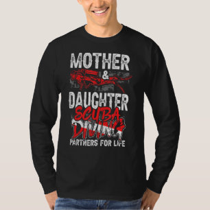 T-shirt Mère Et Fille Plongée Partenaires Pour La Vie