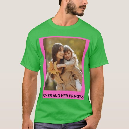 T-SHIRT MÈRE ET SA PRINCESSE (Devant)