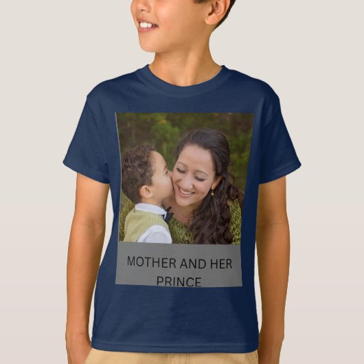 T-SHIRT MÈRE ET SON PRINCE (Devant)