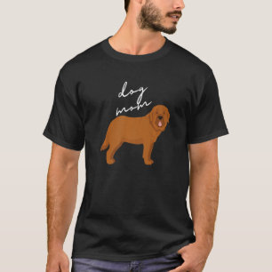 T-shirt Mère Femme Mastiff Espagnol Rouge