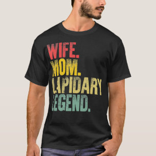T-shirt Mère Femmes Drôle Cadeau Femme Maman Légende Lapid