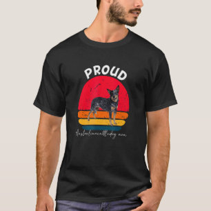 T-shirt Mère fière de chien de berger australien