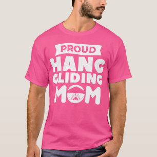 T-shirt Mère fière de deltaplane en vol plané