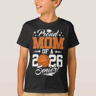 T-shirt Mère fière d'un senior de 2026 Sketll Promotion