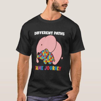 T-shirt Mère fière fille filles autistiques sensibilisatio
