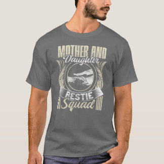 T-shirt Mère fille amis enfant drôle