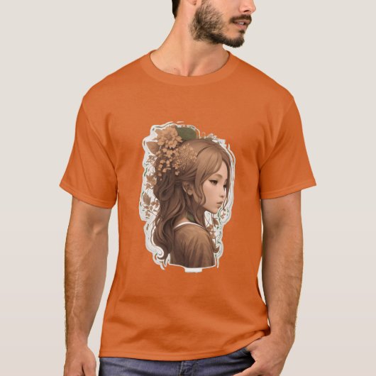 T-shirt Mère fille de la nature (Devant)