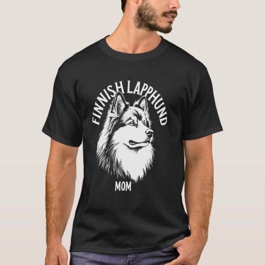 T-shirt Mère Finnish Lapphund (Devant)
