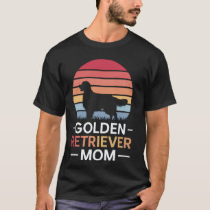 T-shirt Mère Golden Retriever Drôle Golden Retriever
