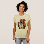 T-shirt Mère-grand fumeuse de cigare (Devant entier)