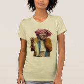 T-shirt Mère-grand fumeuse de cigare (Devant)