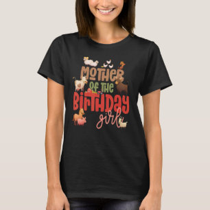 T-shirt Mère Grange Animaux Ferme Pays Anniversaire Équipa