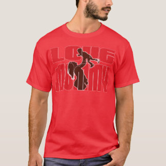 T-shirt mère je t'aime cadeau