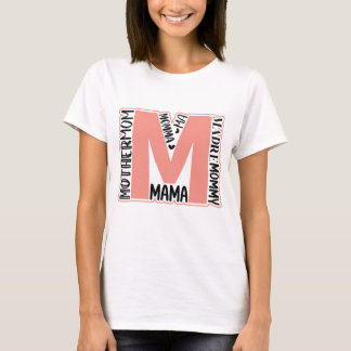 T-SHIRT MÈRE MA MAMAN MAMAN MAMAN MÈRE MAMAN