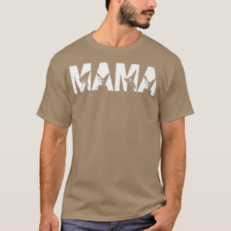 T-shirt Mère Mama Guitare Fête des Mères Mu