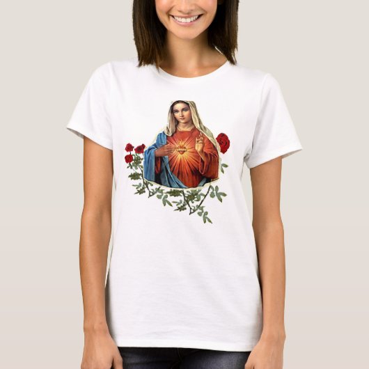 T-shirt Mère Marie dessine (Devant)