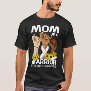 T-shirt Mère Mère D'Un Guerrier Après L'Apprentissage De L