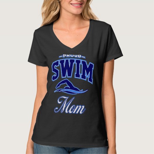 T-shirt Mère nage (Devant)