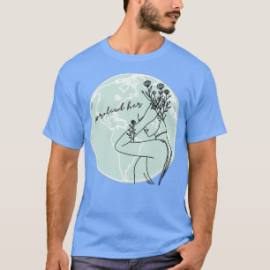 T-shirt Mère Nature Sauvez Notre Planète