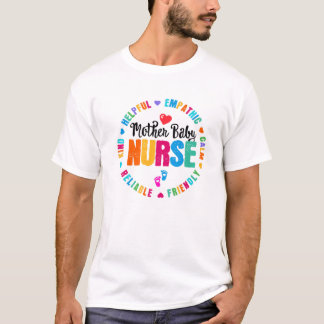 T-shirt Mère Nourriture Postpartum Infirmière de la livrai