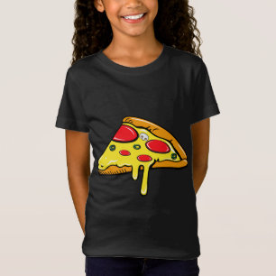 T-Shirt Mère Père Fille Pizza Slice Matching