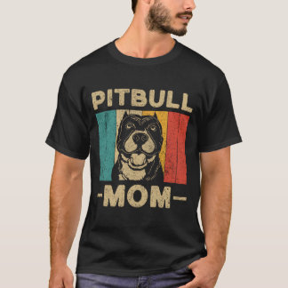 T-shirt Mère Pitbull Propriétaire de Pitbull