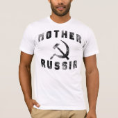 T-shirt MÈRE RUSSIE, cru (Devant)