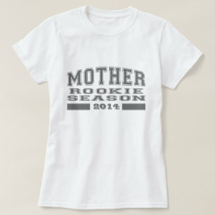 T-shirt Mère - saison novice (année personnalisable)