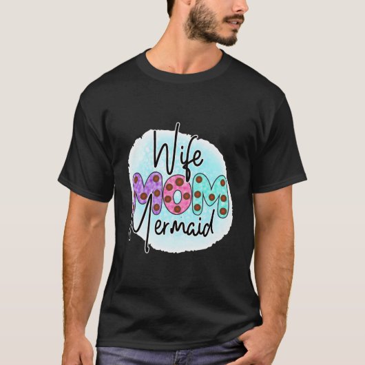 T-shirt Mère Sirène Sirène (Devant)