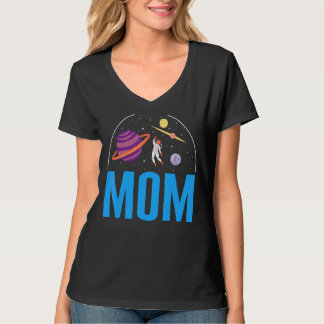 T-shirt Mère spatiale Astronaut Alien du parti Matchi
