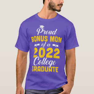 T-shirt Mère suppléante fière d'un diplômé de la promotion