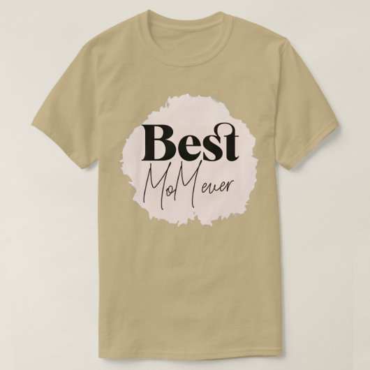 T-shirt mère tricot jamais (Design devant)