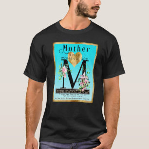 T-shirt Mère Une Vraie Femme De Dieu Version 2