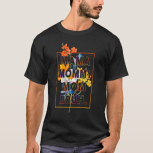 T-shirt Mère's Day cite maman maman maman maman maman Bruh
