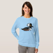 T-shirt Merganser à capuchon (Devant entier)