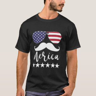 T-shirt Merica 4 juillet American Flag USA America Patri