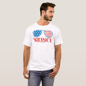 T-shirt 'Merica - 4 juillet Design-32042 (Devant entier)