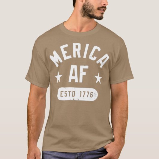 T-shirt Merica AF (Devant)