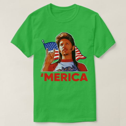 T-SHIRT MERICA JOE DIRT (Design devant)