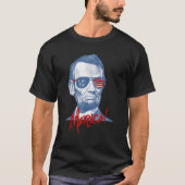 T-shirt Merica Lincoln 4 juillet Anciens Combattants ou Jo (Devant)