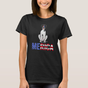 T-shirt Merica Usa Drapeau Allemand Pointer Pointer Chien